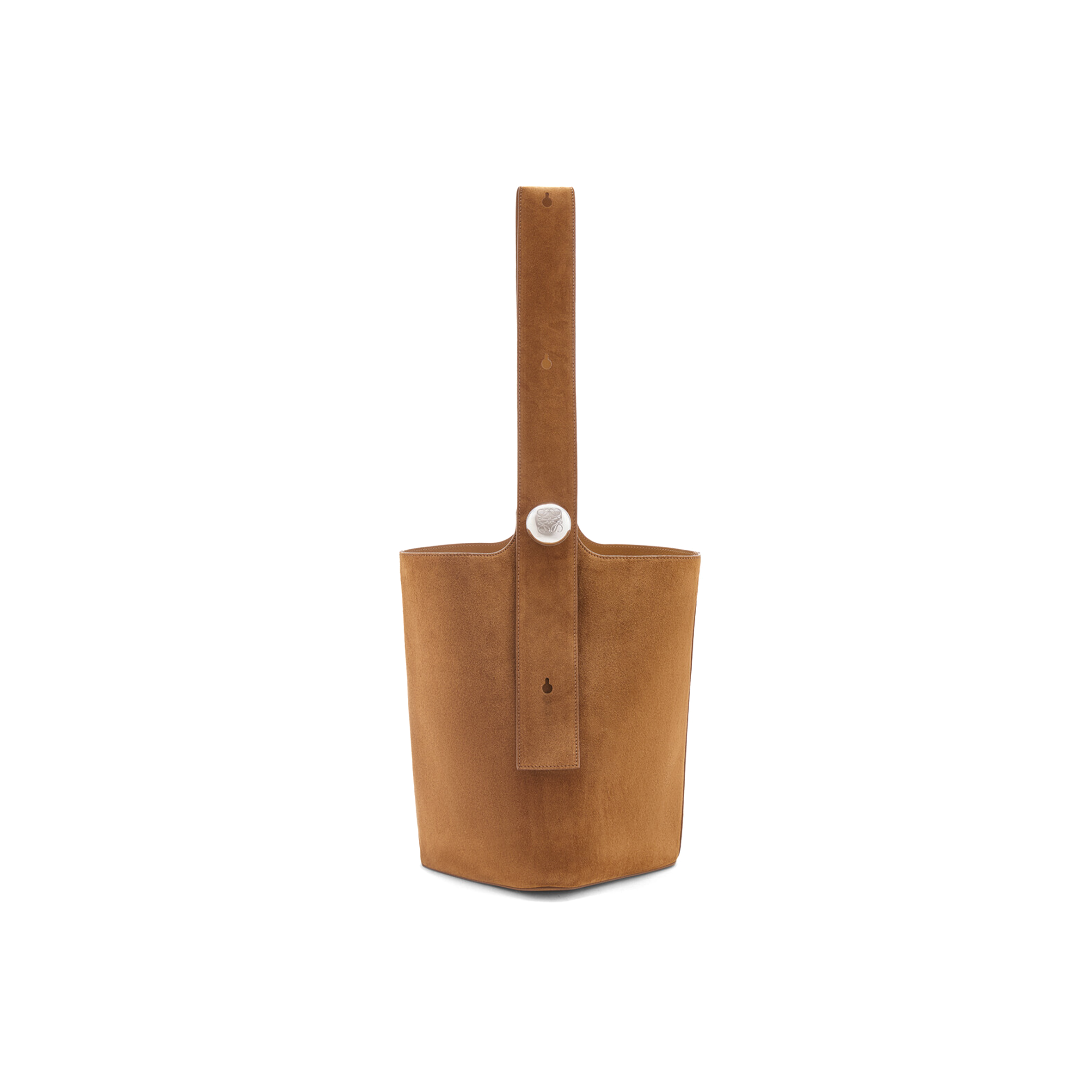 L0ew* large pebble bucket bag in suede calfskin banbbbhx01 (33*28*28cm)